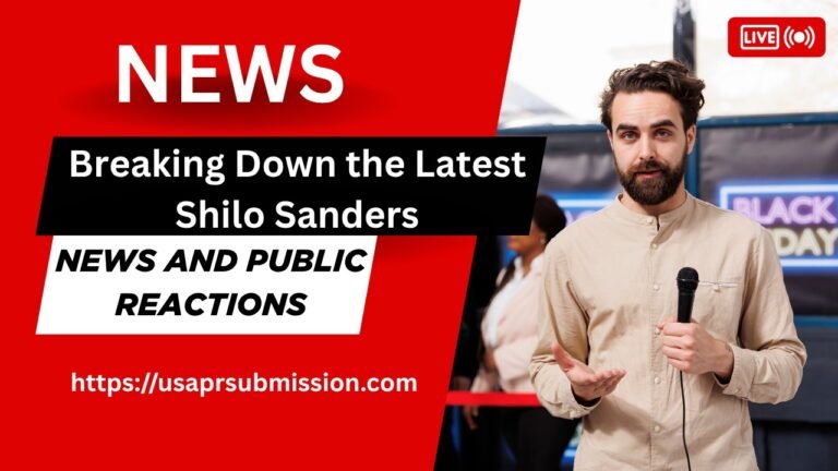 Shilo Sanders News Reactions