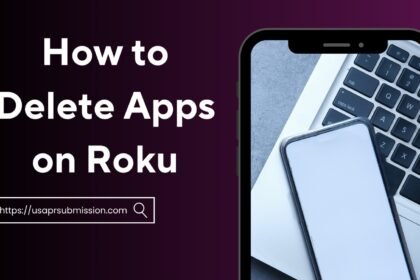 how to delete app on Roku