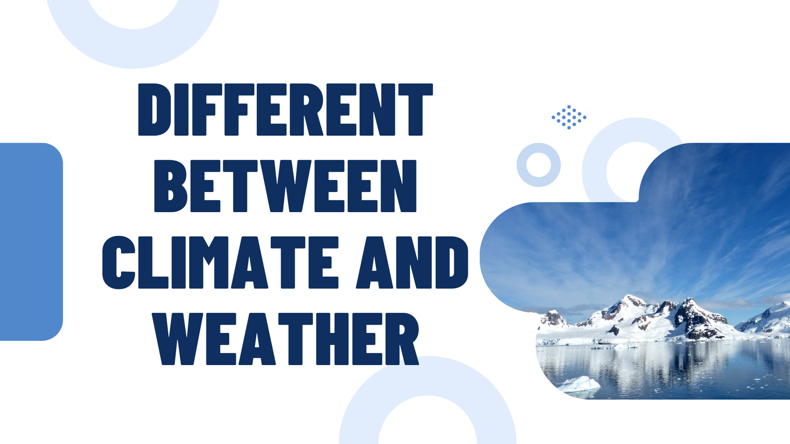 Different Between Climate and Weather