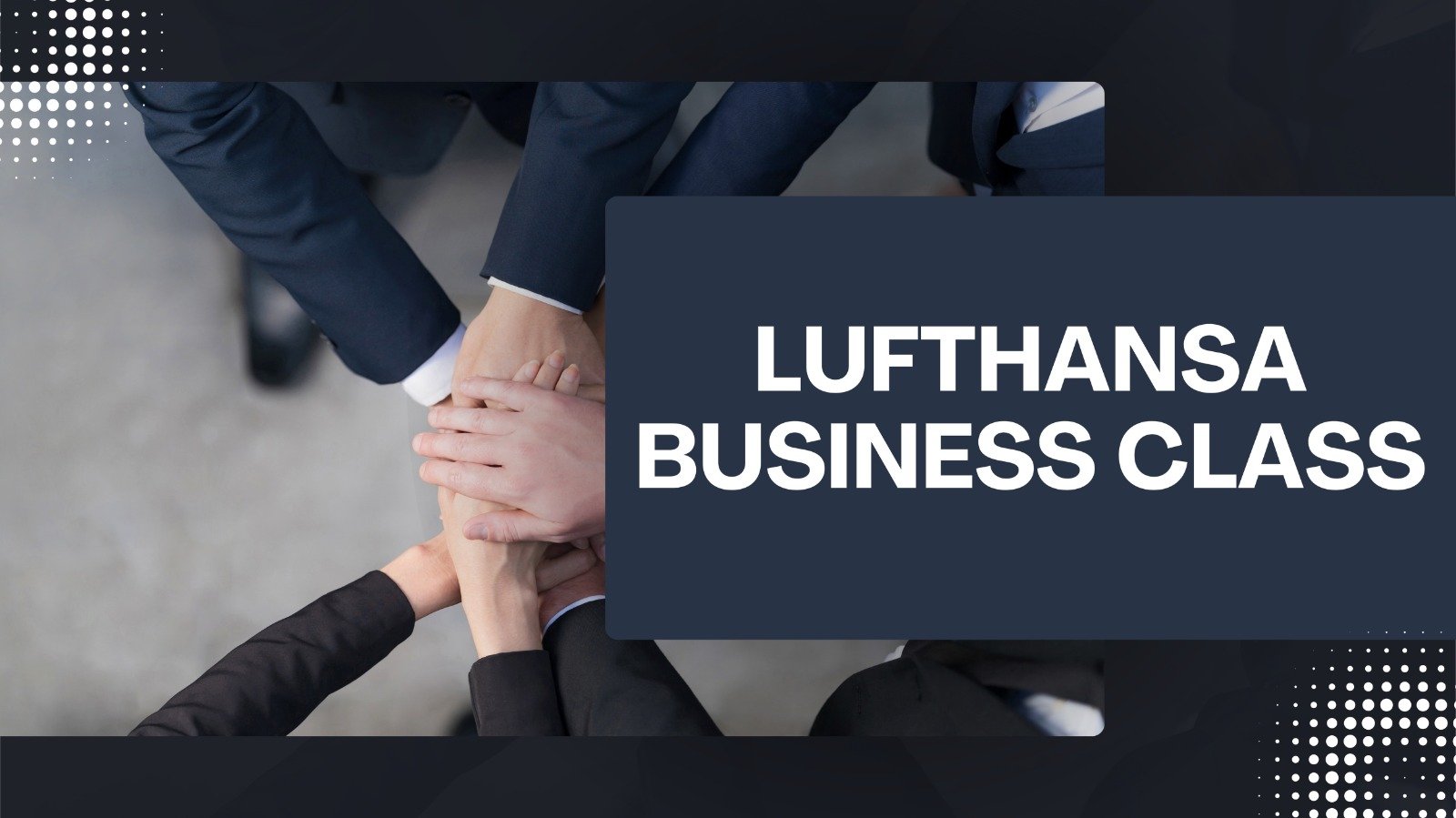 Lufthansa Business Class